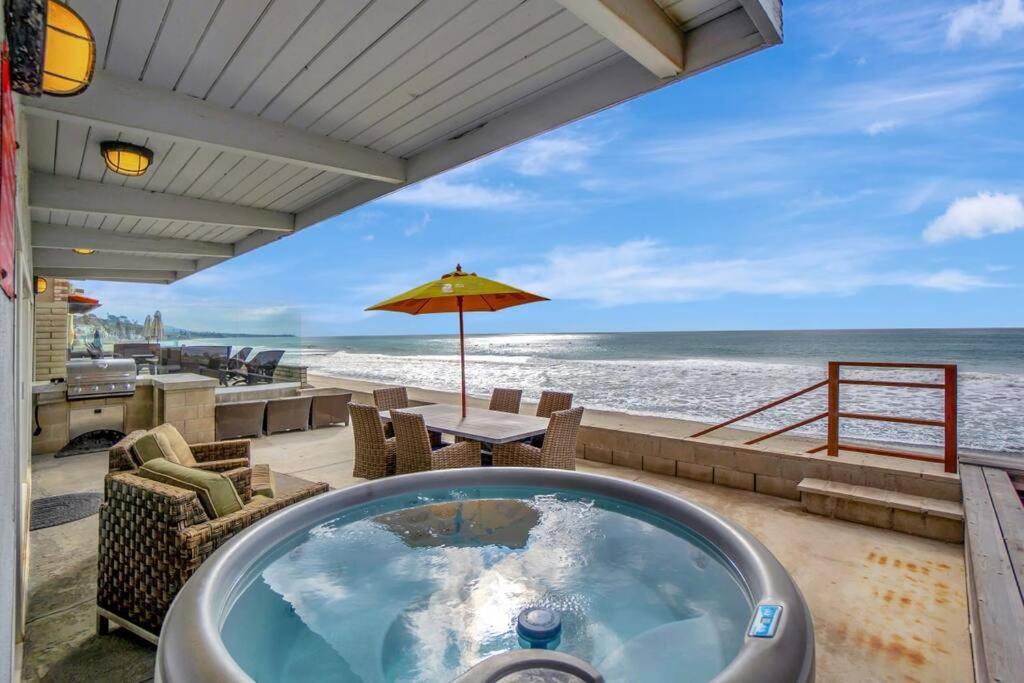 On The Sand!! Private Beach! Ocean Front Hot Tub!! Dana Point Exterior photo