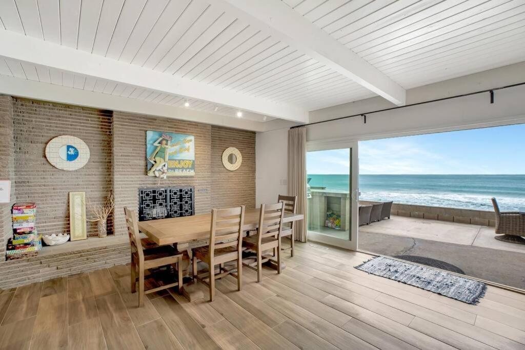 On The Sand!! Private Beach! Ocean Front Hot Tub!! Dana Point Exterior photo